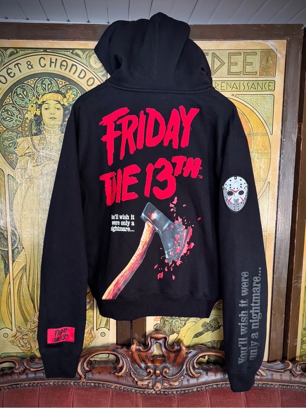 Friday the 13th Jason Full Zip Up Hoodie - NWT!